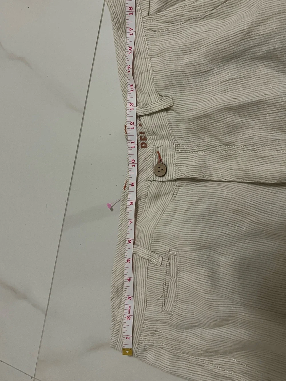 Tommy Bahama relax Men's Summer Linen Shorts - Cream 38